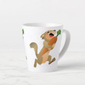 Tasse Latte Kelossus, Happy Topher Gopher (Angle droit)