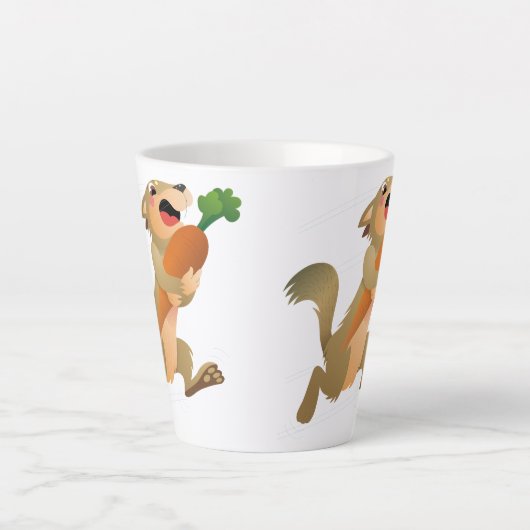 Tasse Latte Kelossus, Happy Topher Gopher (Devant)