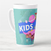 Tasse Latte Kids Kingdom (Angle gauche)