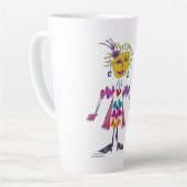 Tasse Latte 'Kiki' - Comment vous vous présentez dans la vie,  (Angle gauche)