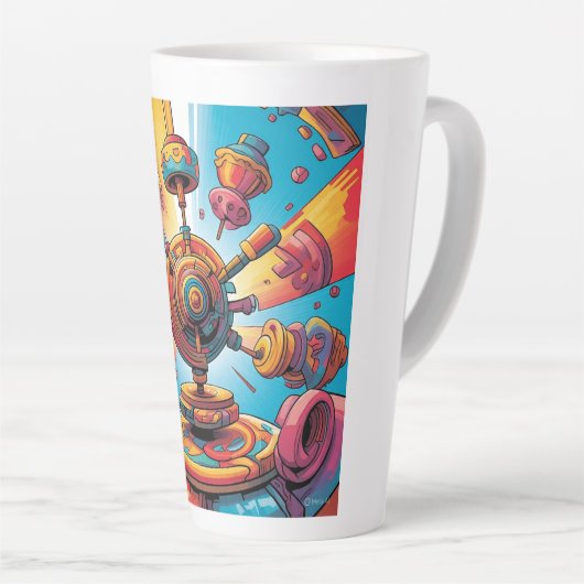 Tasse Latte Kinetic Nexus (Angle droit)