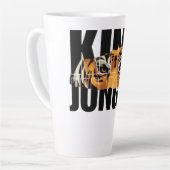 Tasse Latte King of the Jungle (Angle gauche)