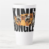 Tasse Latte King of the Jungle (Devant)