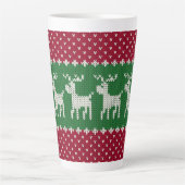 Tasse Latte Knit de vacances n°, 01 (Devant)