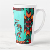 Tasse Latte Kokopelli Et Cactus (Droite)