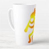 Tasse Latte Kokopelli Sud-Ouest (Angle gauche)