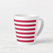 Tasse Latte La bannière de Bennington : le drapeau de bataille (Angle droit)