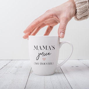 Tasse Latte La citation amusante du jus de maman   Meilleur ca