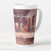 Tasse Latte La Dernière soupe de Léonard de Vinci (Angle droit)
