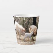 Tasse Latte La famille heureuse (Devant)