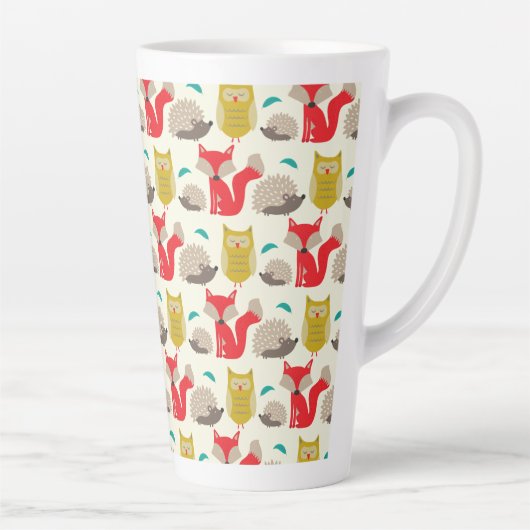 Tasse Latte La faune boisée (Droite)