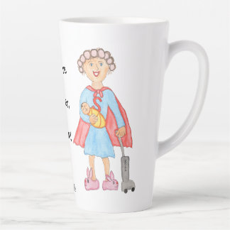 Tasse Latte La fête des Mères Super Maman