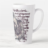 Tasse Latte La fille lisant un livre (Droite)