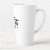 Tasse Latte La foi au-dessus de la peur blanche (Droite)