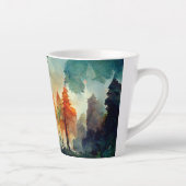 Tasse Latte La forêt (nature) (Droite)