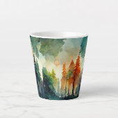 Tasse Latte La forêt (nature) (Devant)