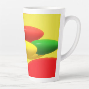 Tasse Latte La grande fête commence ici, célébrons