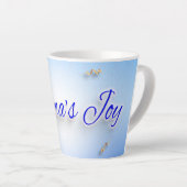 Tasse Latte La joie de maman (Angle droit)