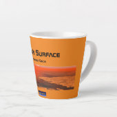 Tasse Latte La large surface de Titan (Angle droit)