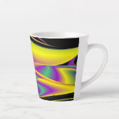 Tasse Latte La magie des couleurs, Rainbowart 3D Abstrait (Droite)
