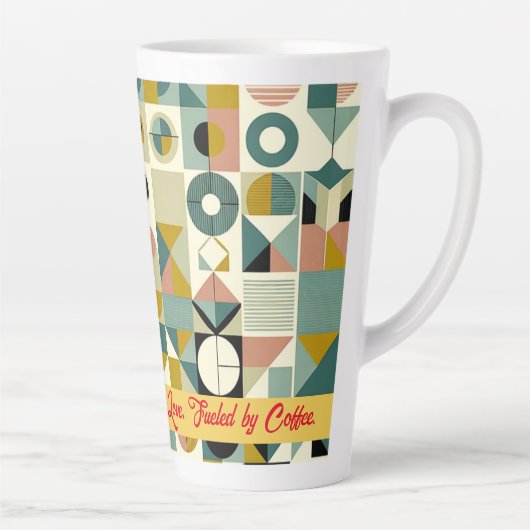 Tasse Latte La maternité : alimentée par l'amour, alimentée pa (Droite)