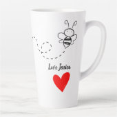 Tasse Latte La Meilleure maman de Worlds (Droite)