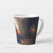 Tasse Latte La Nativité du Christ (Angle droit)