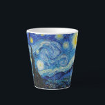 Tasse Latte La nuit étoilée (1889) par Vincent Van Gogh<br><div class="desc">Célèbres peintres de tous les temps</div>