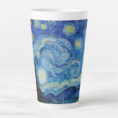 Tasse Latte La nuit étoilée de Vincent Van Gogh (Devant)