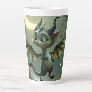 Tasse Latte Là où les rayons de lune dansent, un peu de malice