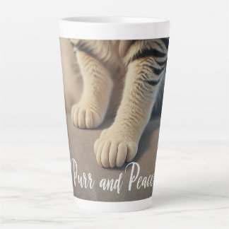 Tasse Latte La paix pure et simple