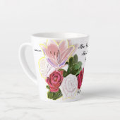 Tasse Latte La Parole De Dieu Se Tiendra Pour Toujours (Angle gauche)