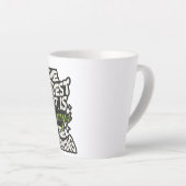 Tasse Latte La partie la plus difficile est toujours le début (Angle droit)
