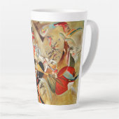 Tasse Latte La peinture Abstraite de composition de Kandinsky (Angle droit)
