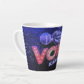 Tasse Latte La plate-forme Latte Voices. 33 ml. (Angle gauche)