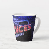 Tasse Latte La plate-forme Latte Voices. 33 ml. (Angle droit)
