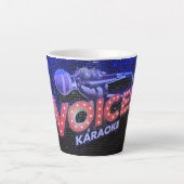 Tasse Latte La plate-forme Latte Voices. 33 ml. (Devant)
