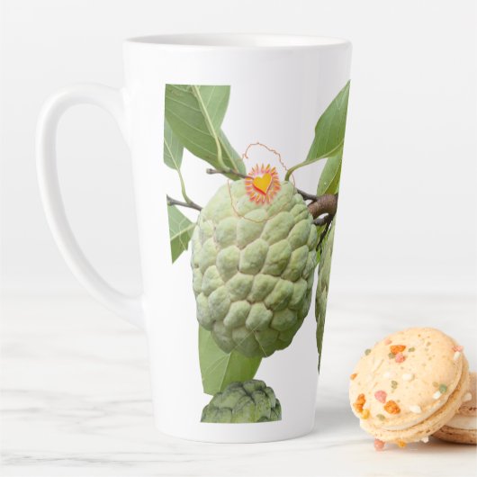 Tasse Latte La pomme-cannelle (En situation)