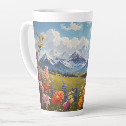 Tasse Latte La prairie (Angle gauche)