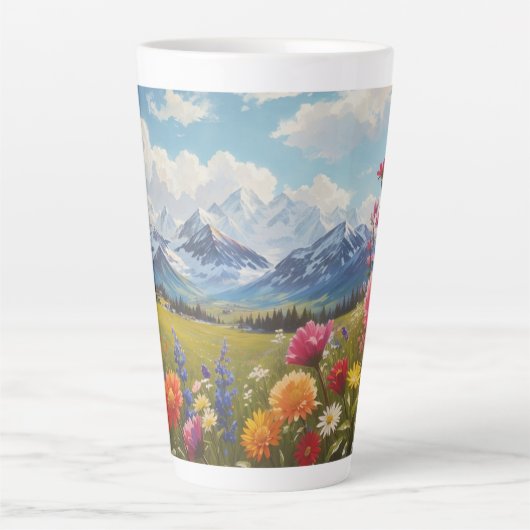 Tasse Latte La prairie (Devant)