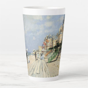 Tasse Latte La promenade à Trouville par Claude Monet