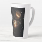 Tasse Latte La quintette de Stephan : Une épave galaxie galact (Angle droit)