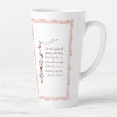 Tasse Latte La relation la plus importante, la citation élégan (Droite)