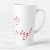 Tasse Latte la Saint-Valentin (Droite)