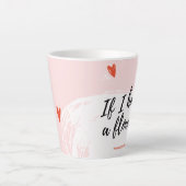 Tasse Latte La Saint Valentin Coupe du Café (Devant)