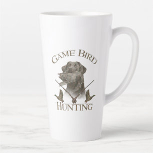 Tasse Latte La sauvagine, La chasse aux oiseaux de jeu T-shirt