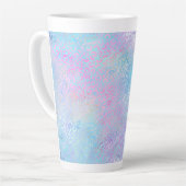Tasse Latte La série Iridescent Leopard Design 9 (Angle gauche)