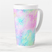 Tasse Latte La série léopard iridescent Design 10 (Angle droit)