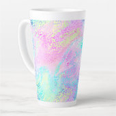 Tasse Latte La série léopard iridescent Design 10 (Angle gauche)