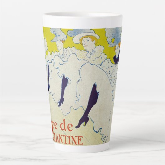 Tasse Latte La Troupe de Mlle Eglantine par Toulouse Lautrec (Devant)
